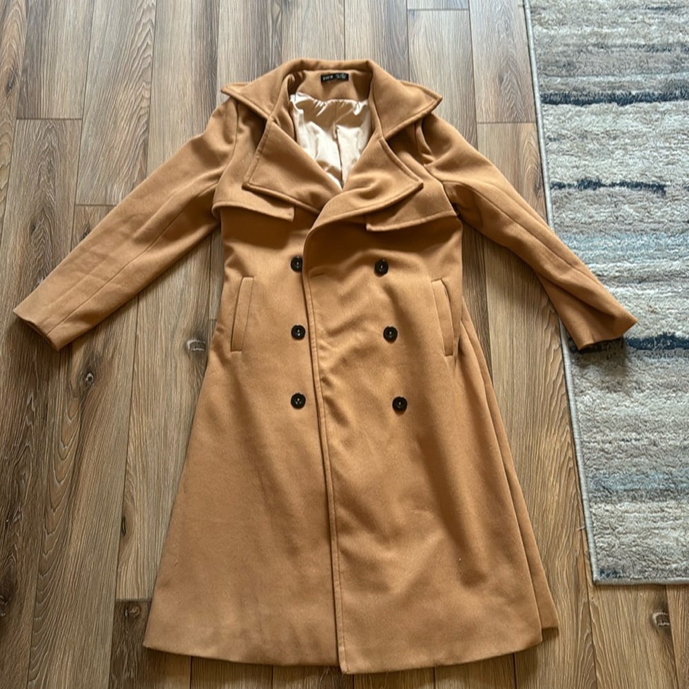 shein overcoat medium